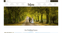 Desktop Screenshot of bijouweddingvenues.co.uk