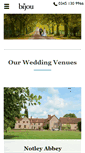 Mobile Screenshot of bijouweddingvenues.co.uk